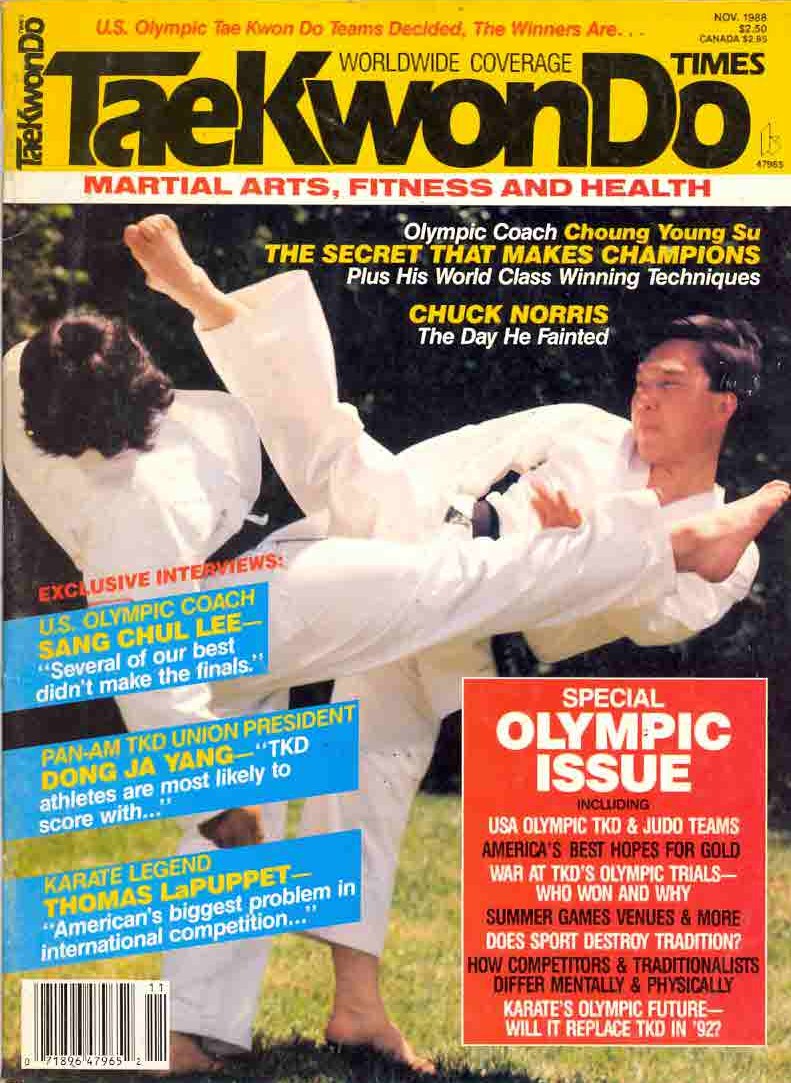 11/88 Tae Kwon Do Times